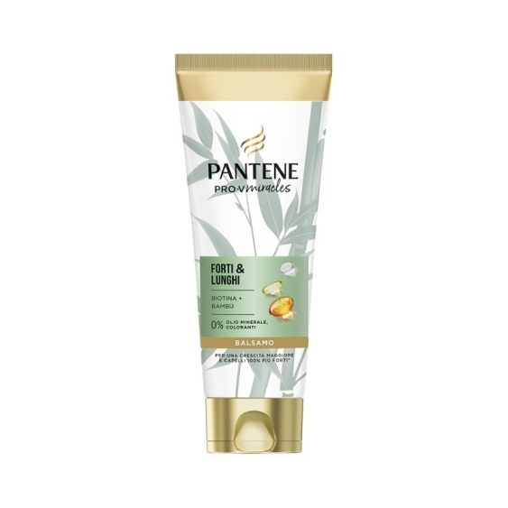 Pantene Pro-V Miracles Balsamo Forti & Lunghi con Bambù e Biotina 200 ml
