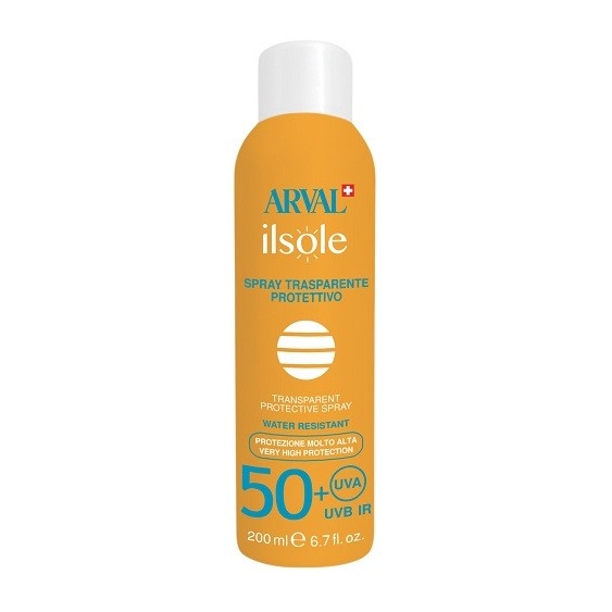 Arval IlSole Spray Trasparente Protettivo SPF 50+ 200ML