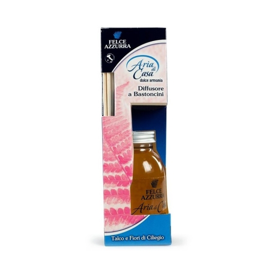 Felce Azzurra Aria Di Casa Dolce Armonia Diffusore A Bastoncini Talco E Fiori Di Ciliegio 200 ml