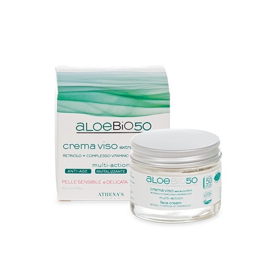 Athena's AloeBio50 Crema Viso Extra-comfort 50ML