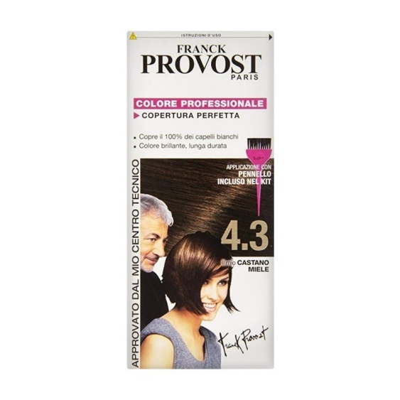 Franck Provost Colorazione Professionale capelli 4.3 Castano Miele