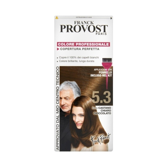 Franck Provost Colorazione Professionale capelli 5.3 Castano Chiaro Cioccolato