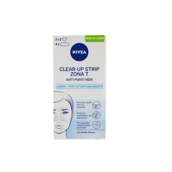 Nivea Clear-Up Strip Zona T Anti Punti Neri