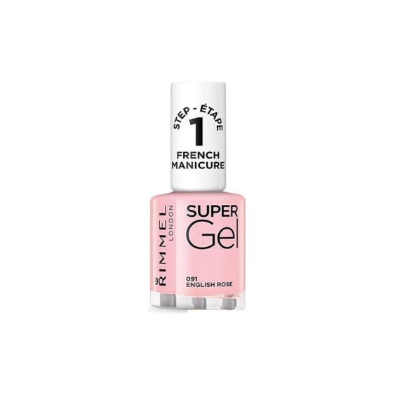 Rimmel Smalto Super Gel French Manicure 091 English Rose