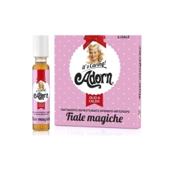 Adorn Olio A Caldo Fiale Magiche - Trattamento Ristrutturante Intensivo Anticrespo