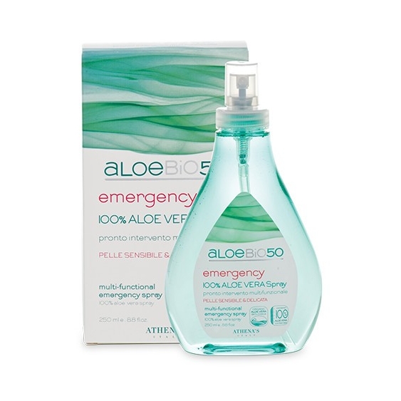 Athena's AloeBio50 Emergency 100% Aloe Vera Spray 250ML