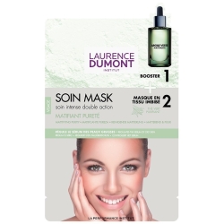 Laurence Dumont 2in1 Booster + Maschera In Tessuto Opacizzante Purificante