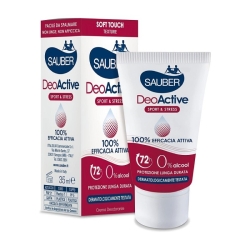 Sauber DeoActive Deodorante Crema 35 ml