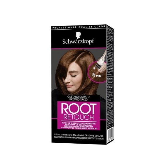 Schwarzkopf Root Retouch Ritocco Ricrescita Permanente - Castano Dorato