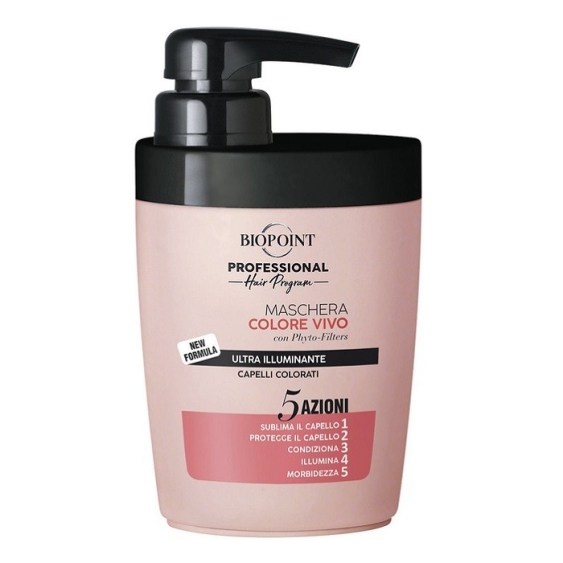 Biopoint Maschera Colore Vivo Ultra Illuminante 300 ml