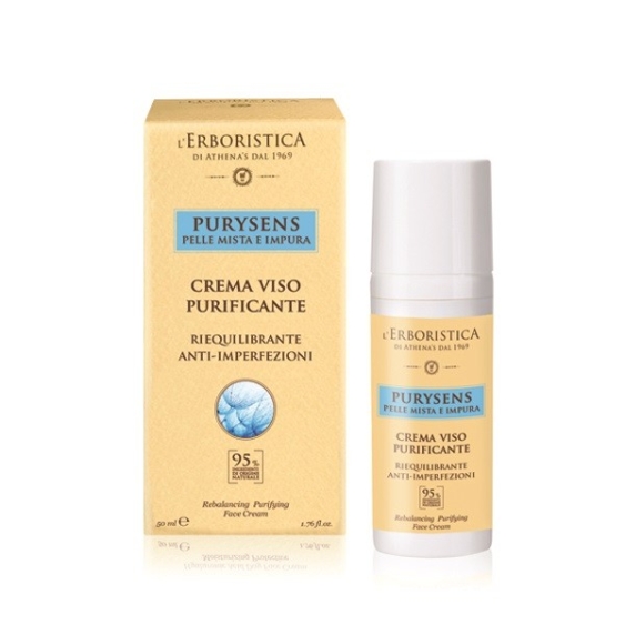 Athena's Purysens Crema Viso Riequilibrante Anti-Eta' 50ML