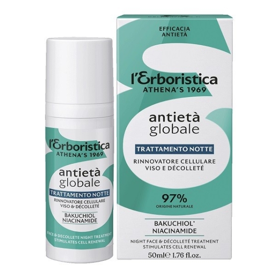 Athena's L'Erboristica Crema Viso Notte Antiage Olio di Argan 50ML