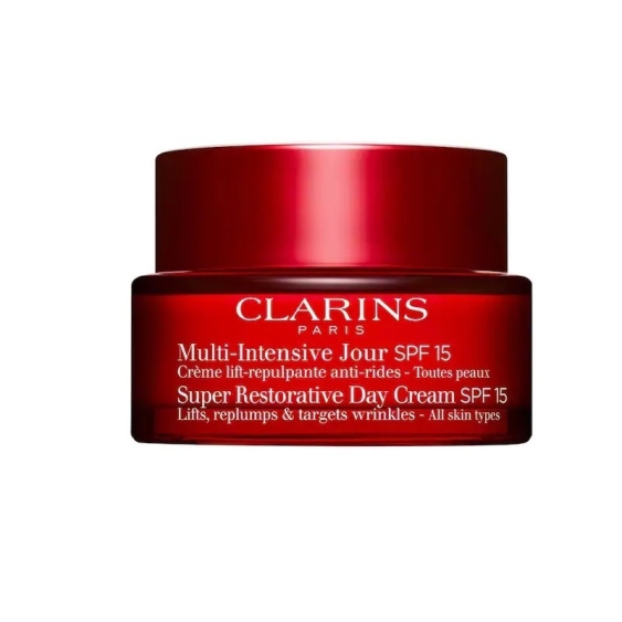 Clarins Multi-Intensive Jour SPF15 Crema Antirughe Giorno Per Tutti I Tipi Di Pelle 50 ml