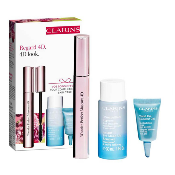Clarins Mascara Wonder Perfect 4D Cofanetto Occhi