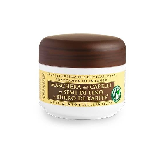 Athena's L'Erboristica Maschera per Capelli ai Semi di Lino e Burro di Karite 200ML
