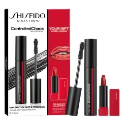 Shiseido ControlledChaos MascaraInk + Mini Lipstick Cofanetto
