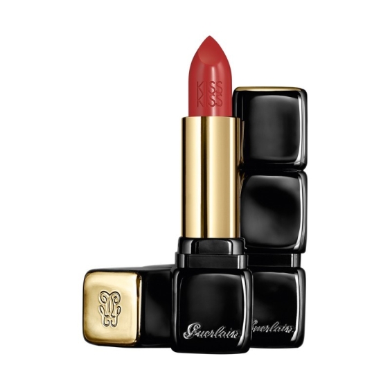 Guerlain Kisskiss Le Rouge Crème Galbant - 330 Red Brick