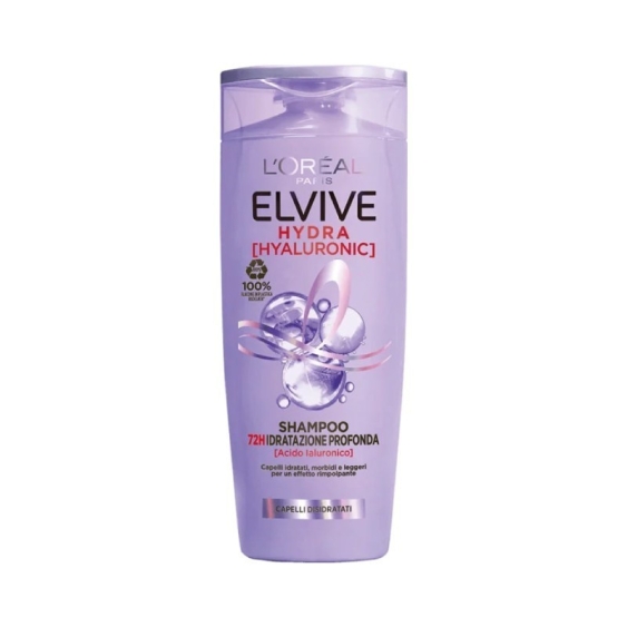 L'Oreal Paris Elvive Hydra Hyaluronic Shampoo Idratazione Profonda 400 ml