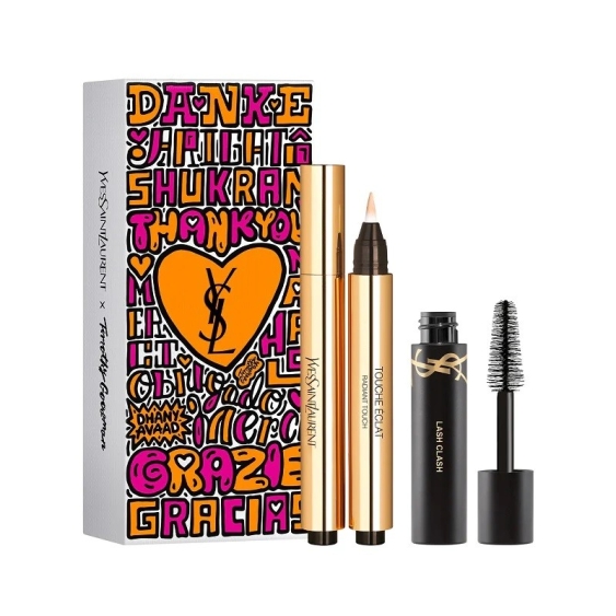 Yves Saint Laurent Touche Eclat 02 + Mascara Lash Clash Cofanetto