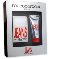 Roccobarocco	Jeans Pour Homme 75 ml + After Shave Balm Cofanetto