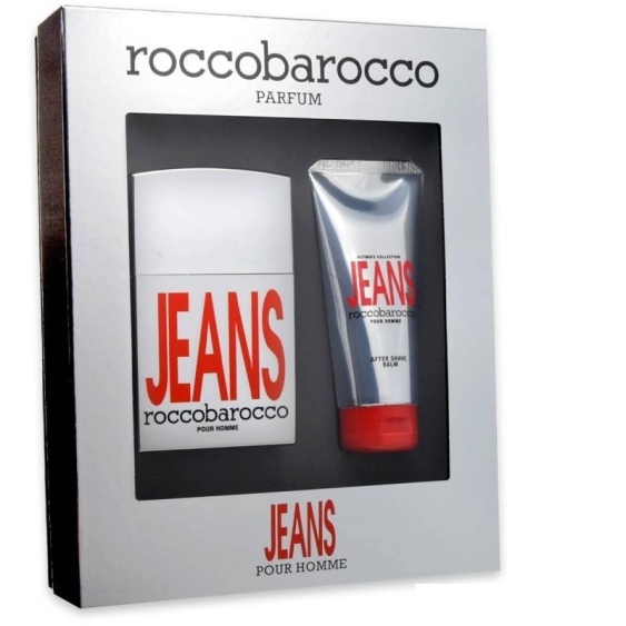 Roccobarocco	Jeans Pour Homme 75 ml + After Shave Balm Cofanetto