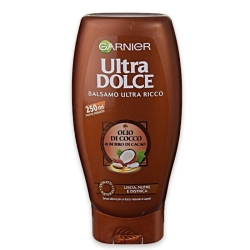 Garnier Ultra Dolce Balsamo Lisciante Olio Di Cocco & Burro Di Cacao 360 ml