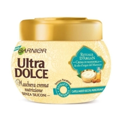 Garnier Ultra Dolce Maschera Crema Nutrizione Rituale D'Argan 340 ml
