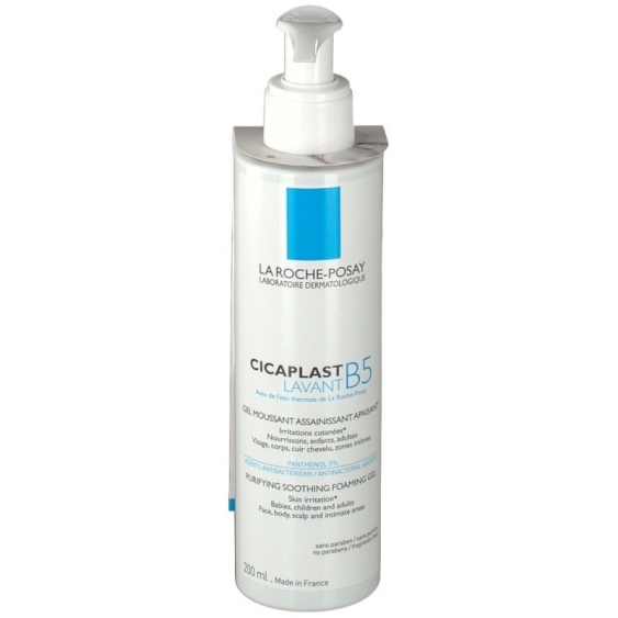 La Roche Posay Cicaplast Lavant B5 Gel Schiumogeno Purificante Lenitivo Viso E Corpo 200 ml
