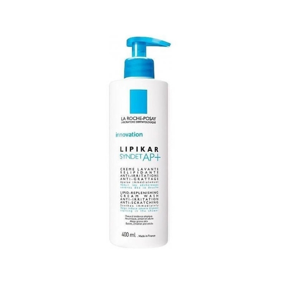 La Roche Posay Lipikar Syndet AP+ Crema Detergente Ultra Delicata Anti-Prurito Pelli Sensibili 400 ml
