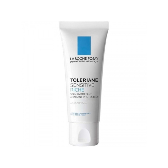 La Roche Posay Toleriane Sensitive Riche Crema Viso Idratante Lenitiva Pelle Secca E Reattiva 40 ml