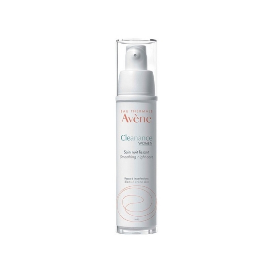 Avene Cleanance Women Trattamento Notte Levigante Per Pelle Con Imperfezioni 30 ml