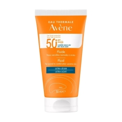 Avene Fluido Solare Ultra Light SPF50+ Per Pelli Normali E Miste 50 ml