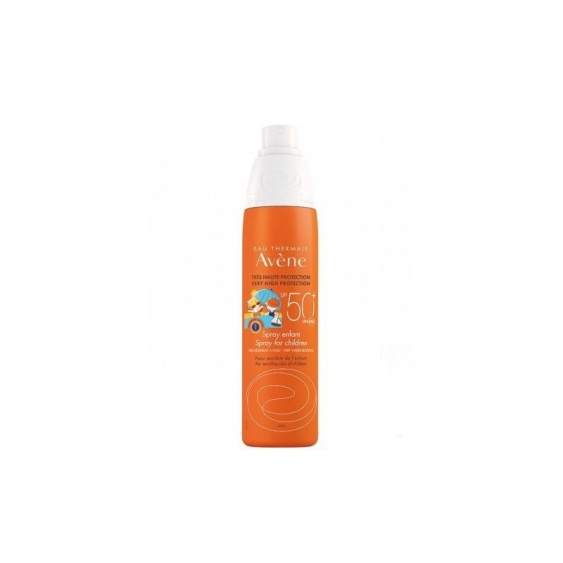Avene Spray Solare Bambini SPF50+ Resistente All'Acqua 200 ml