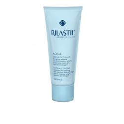Rilastil Aqua Crema Idratante Optimale Nutriente E Restitutiva Con Acido Ialuronico 50 ml