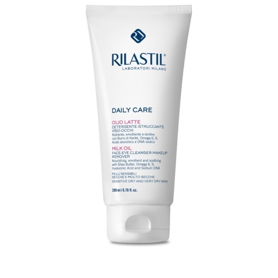 Rilastil Daily Care Olio Latte Detergente Struccante Viso E Occhi 200 ml
