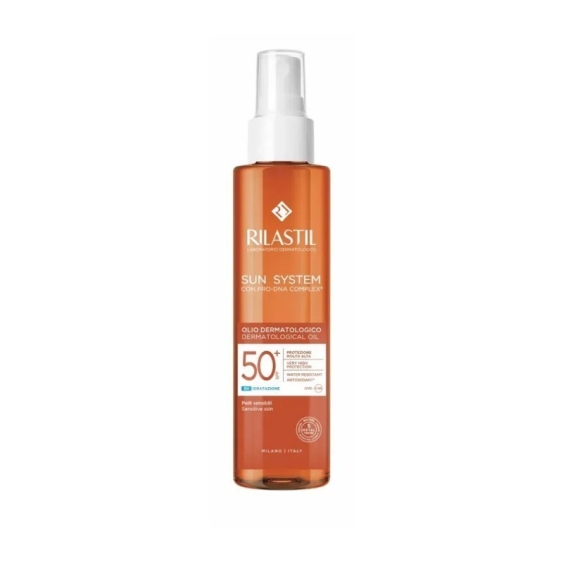 Rilastil Sun System Olio Dermatologico Solare SPF50+ 200 ml