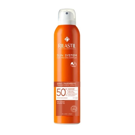 Rilastil Sun System Spray Solare Trasparente SPF50+ 200 ml