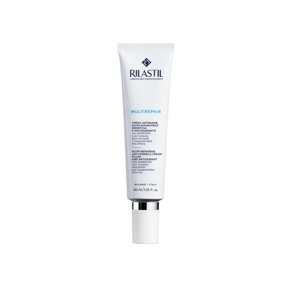 Rilastil Multirepair Crema Antirughe Nutri-Riparatrice Riempitiva E Antiossidante Per Pelli Molto Secche 40 ml