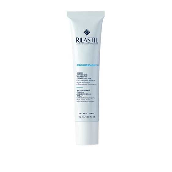 Rilastil Progression (+) Crema Antirughe Riempitiva E Rimpolpante 40 ml