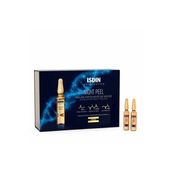 Isdin Isdinceutics Night Peel Trattamento Esfoliante Notte In Fiale 10x2 ml