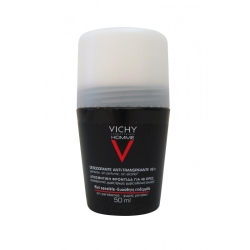 Vichy Homme Deodorante Roll-On 48H Pelle Sensibile 50 ml