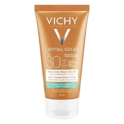 Vichy Capital Soleil Emulsione Solare Viso Anti-Luciditá Effetto Asciutto SPF30 50 ml