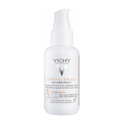 Vichy Capital Soleil Uv-Age Daily SPF50+ Fluido Colorato Uniformante Anti-Fotoinvecchiamento 40 ml