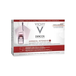 Vichy Dercos Aminexil Intensive 5 Trattamento In Fiale Anticaduta Donna 21 pz