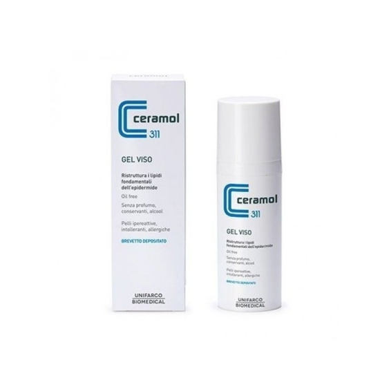 Ceramol Gel Viso Ristrutturante 50 ml