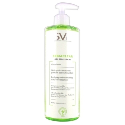 SVR Sebiaclear Gel Moussante Detergente Purificante Ed Esfoliante Senza Sapone 400 ml