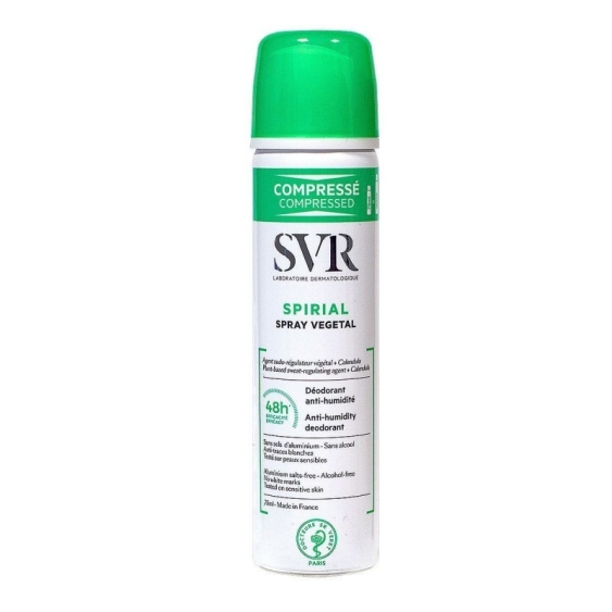 SVR Spirial Vegetal Deodorante Spray Anti Umidità 75 ml
