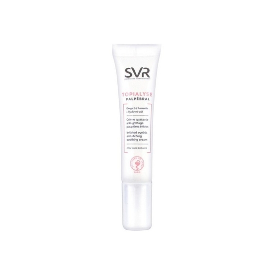 SVR Topialyse Palpebral Crema Lenitiva Anti-Prurito Per Palpebre Irritate 15 ml