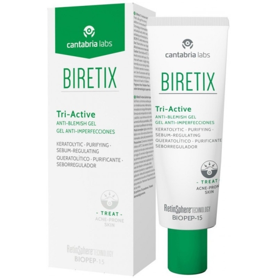 Difa Cooper Biretix Tri-Active Gel Anti-Imperfezioni Purificante Seboregolatore 50 ml