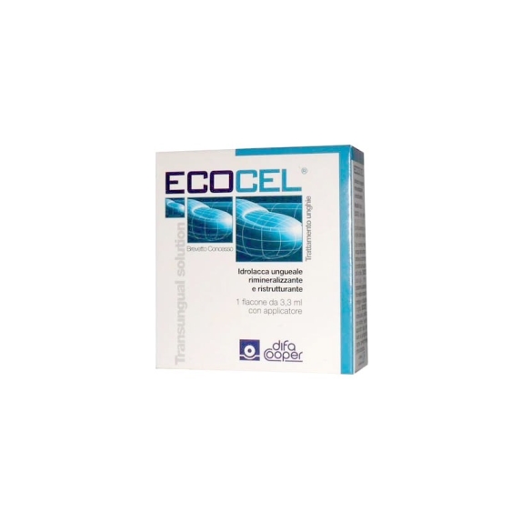 Difa Cooper Ecocel Idrolacca Ungueale Trattamento Rinforzante Per Unghie Fragili 3,3 ml